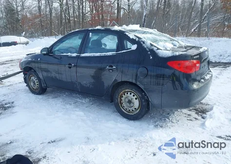 2009 Hyundai Elantra Gls z USA, uszkodzony, nr VIN KMHDU46D89U815202